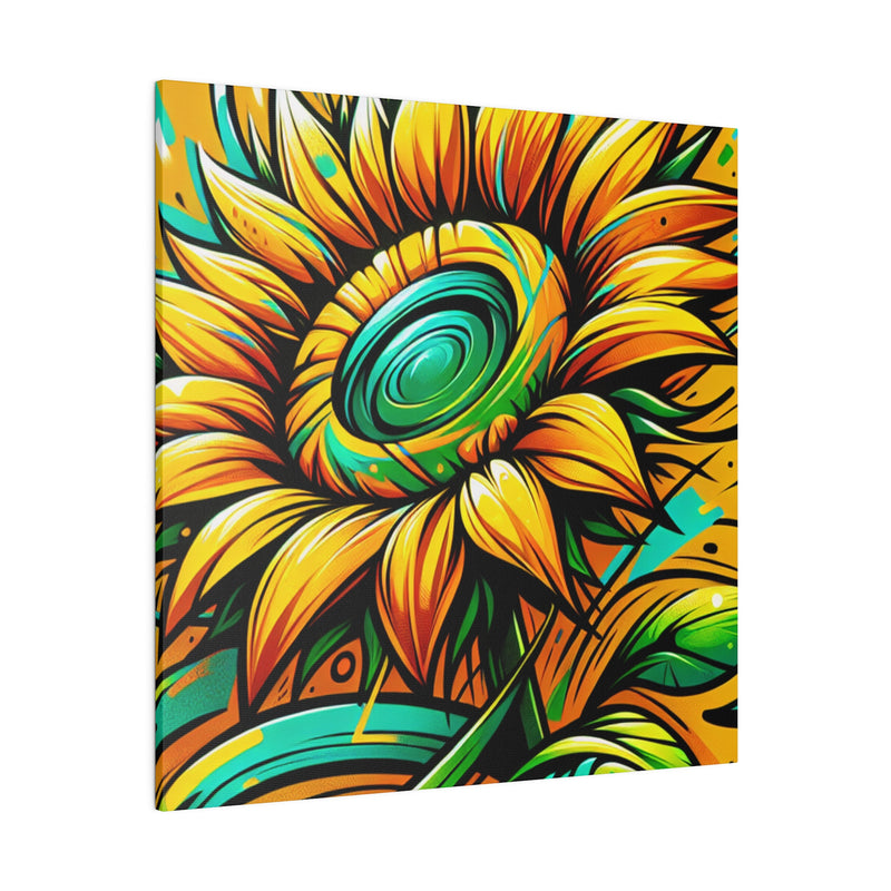 Solaris Blossom Radiance - Sunflower  CANVAS ART