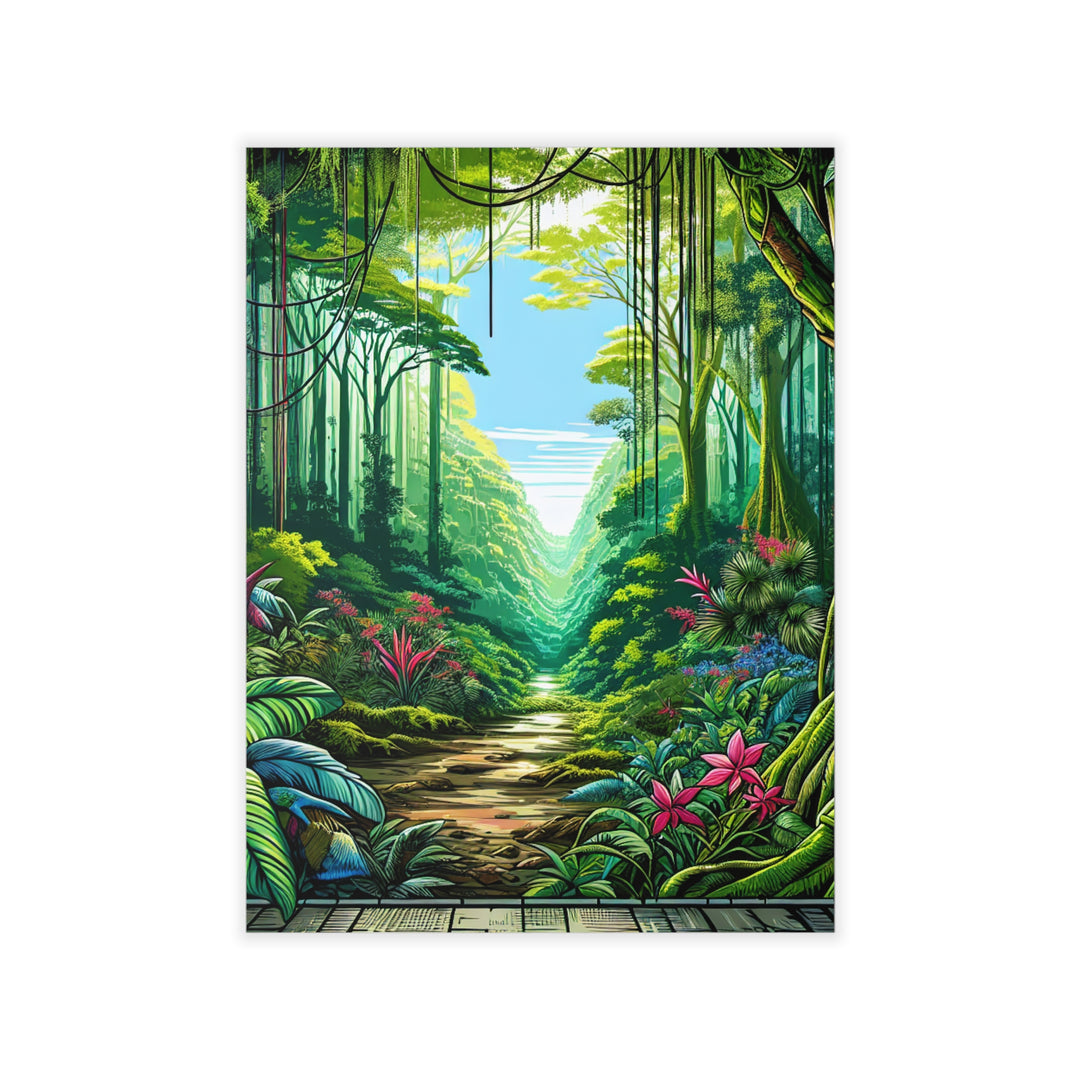 Indiana Wilder  | Rain Forest | WALL DECAL