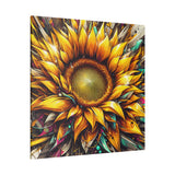 Sunflame Radiance - Sunflower  CANVAS ART