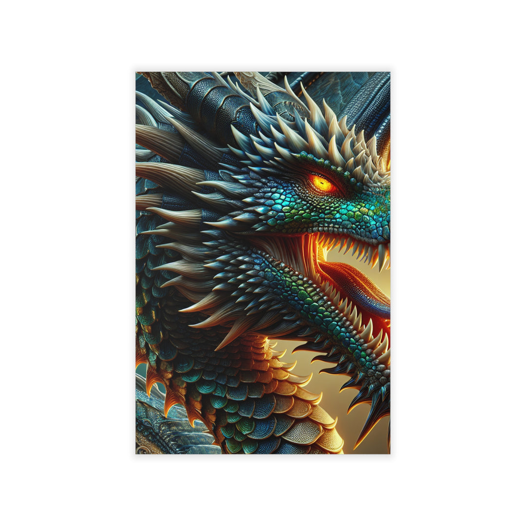 Flame Winged Majesty  | DRAGON| WALL DECAL