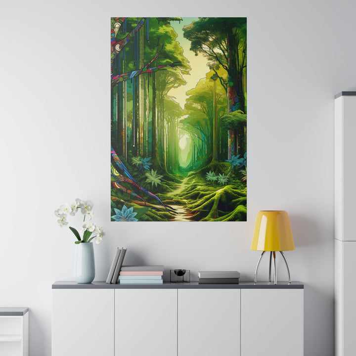Aurora Pathfinder Rain Forest | Canvas