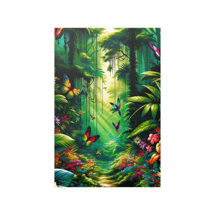 Aurora Greenwood | Rain Forest | Satin Poster