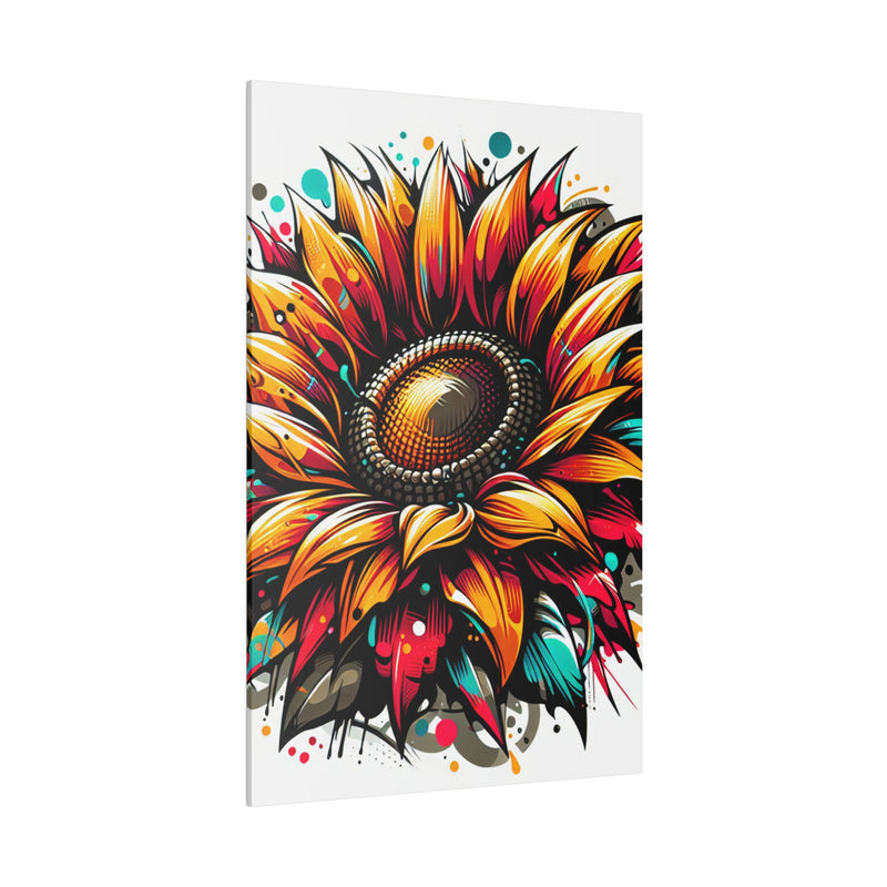 SunKissed Radiance - Sunflower  CANVAS ART