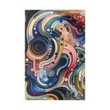 Theronis the Speedster of Sparta - ABSTRACT CANVAS | Elara Weaver