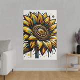 Solar Emberglow - Sunflower  CANVAS ART