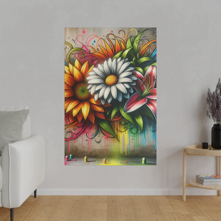 Blossom Haven FLOWER TRIO| Canvas