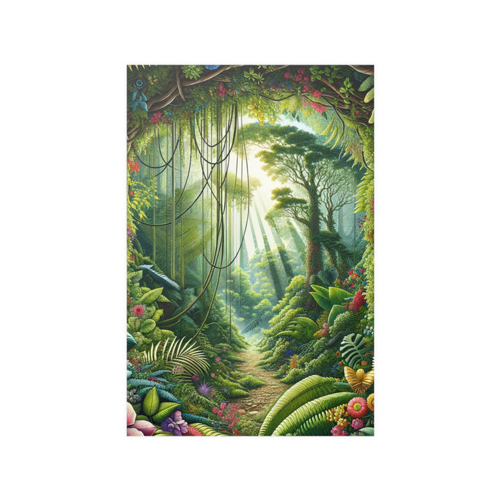 Willow Trekman | Rain Forest | Satin Poster