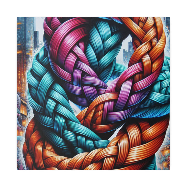 Blossom Tangle Twists - Canvas | BRAIDS  | Titan Turner