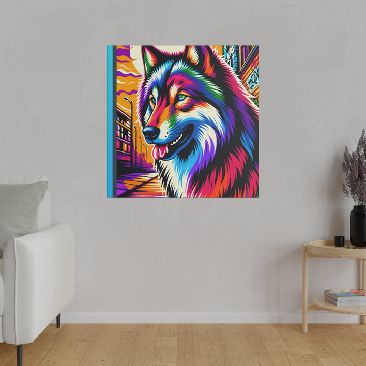 Shadow Stalker of the North WOLF | Canvas