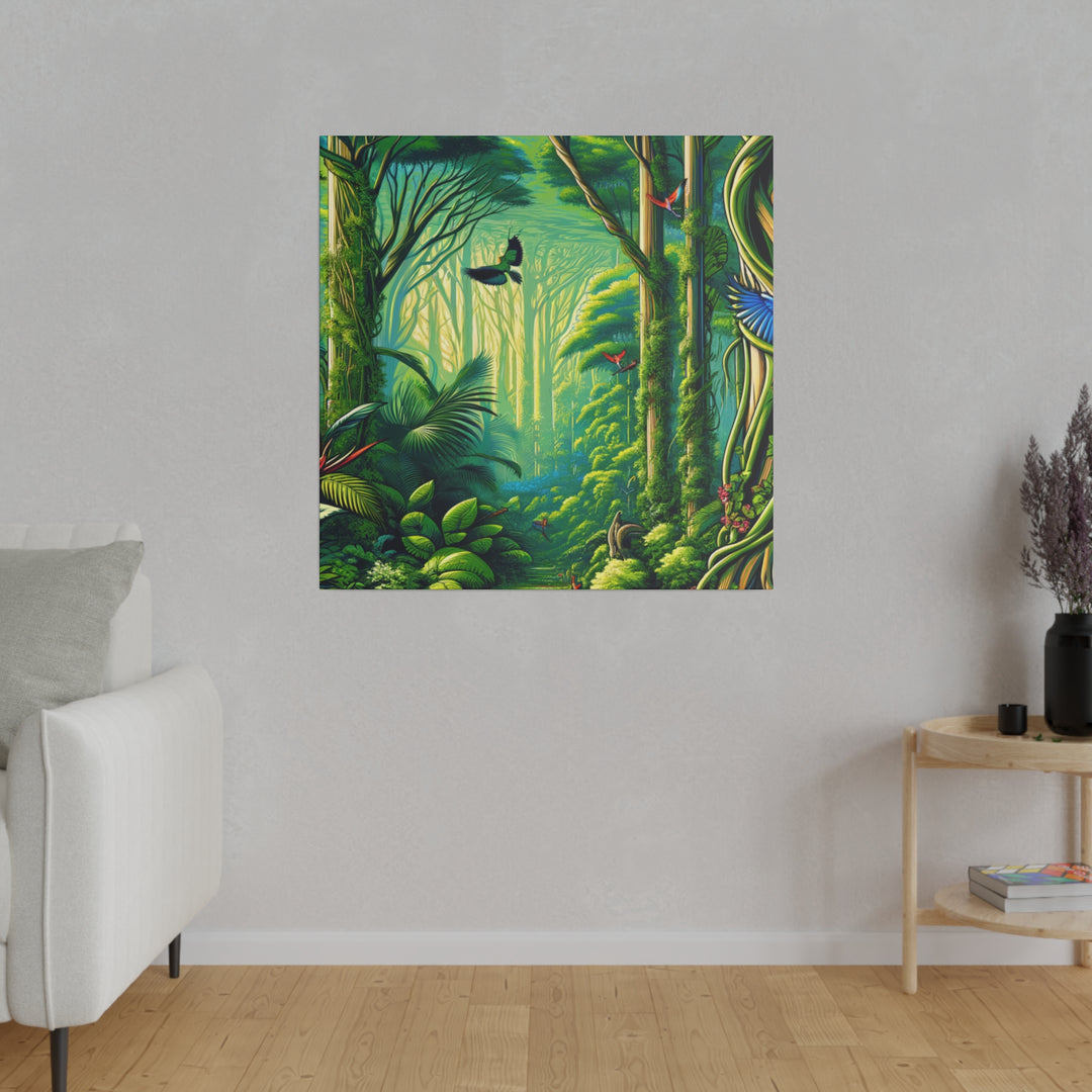 Aurora Wayfinder Rain Forest | Canvas