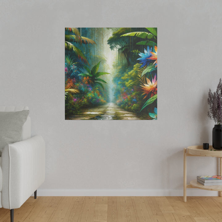Evelyn Horizon Seeker Rain Forest | Canvas