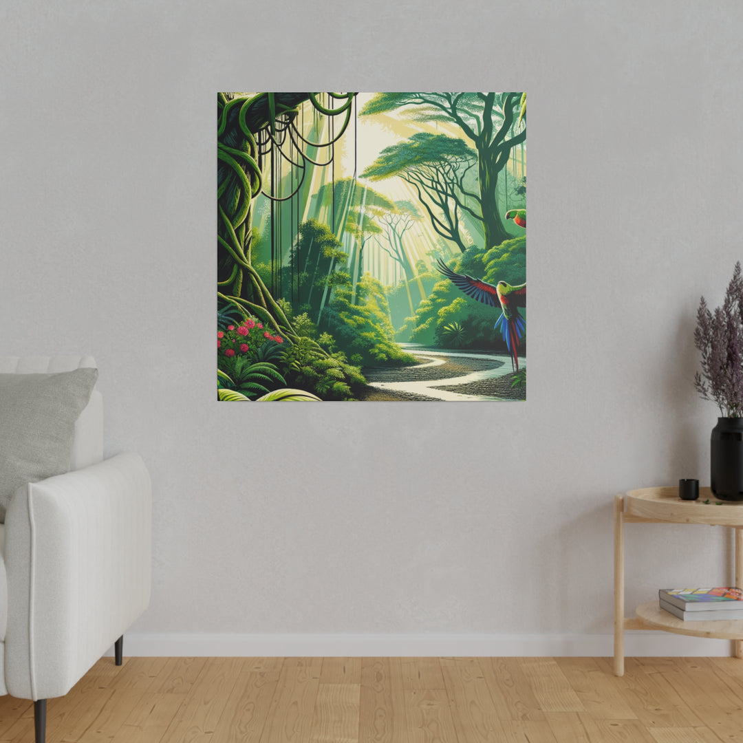 Atlas Driftwood Rain Forest | Canvas