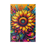 Radiant Sunrise Glory - Sunflower  CANVAS ART