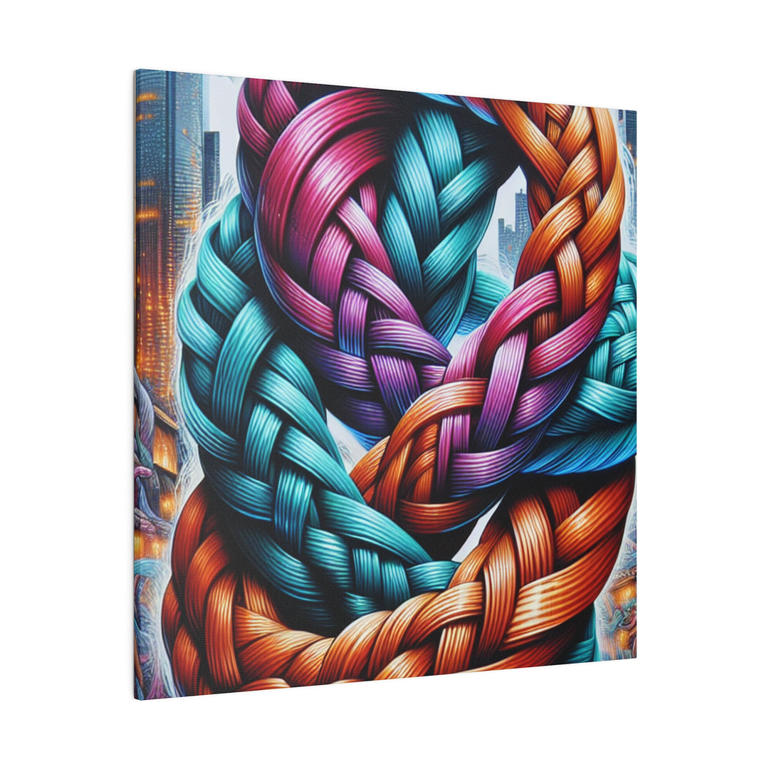 Blossom Tangle Twists - Canvas | BRAIDS  | Titan Turner