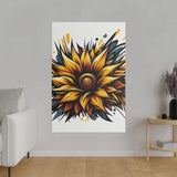 Solar Flare Majesty - Sunflower  CANVAS ART