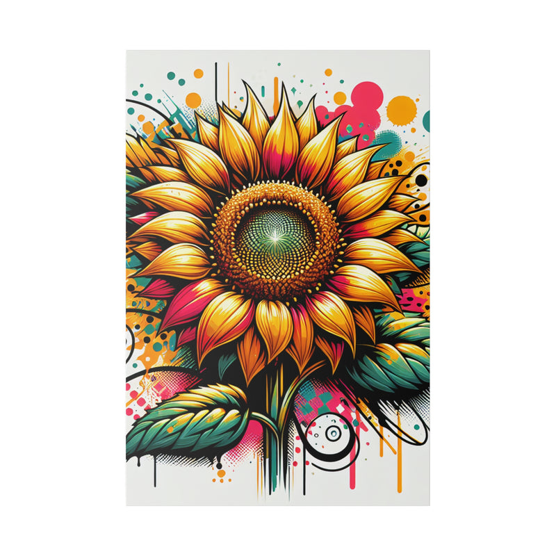 Golden Halo Nirvana - Sunflower  CANVAS ART