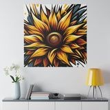 Solar Flare Majesty - Sunflower  CANVAS ART
