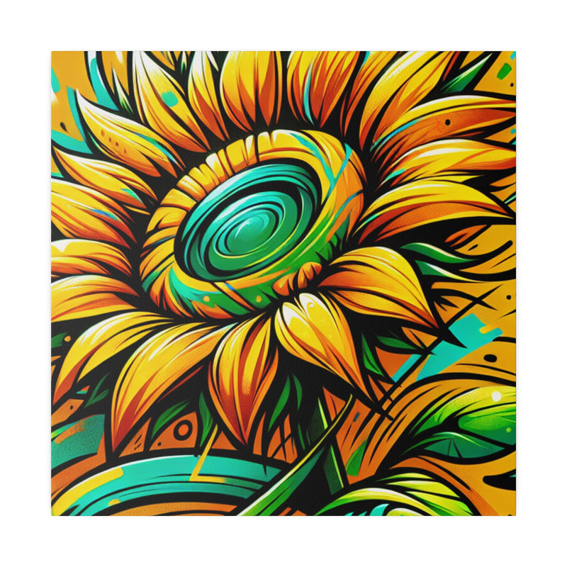 Solaris Blossom Radiance - Sunflower  CANVAS ART